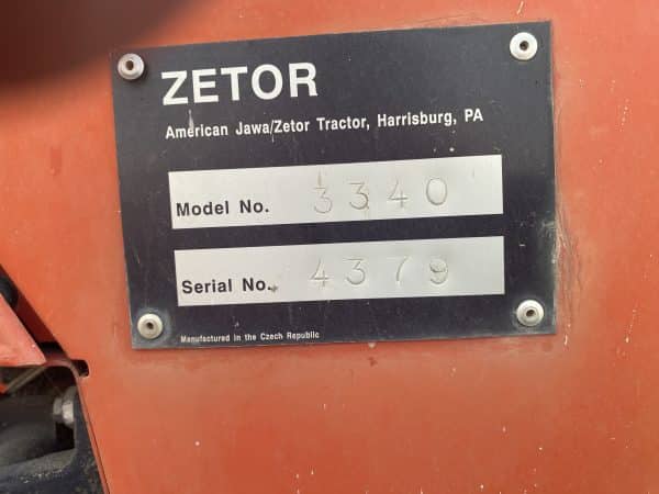 Zetor 3340 Utility Tractor - Image 7