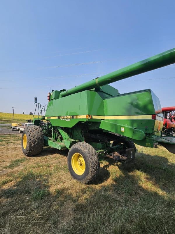 JD 9600, Racho leveler, 30’ header & cart - Image 3