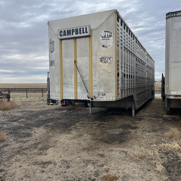 2000 Merritt 53’ Triaxle cow trailer