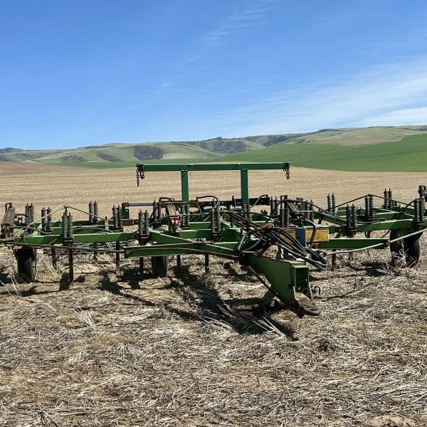 18’ JD chisel plow, high clearance, with harrow