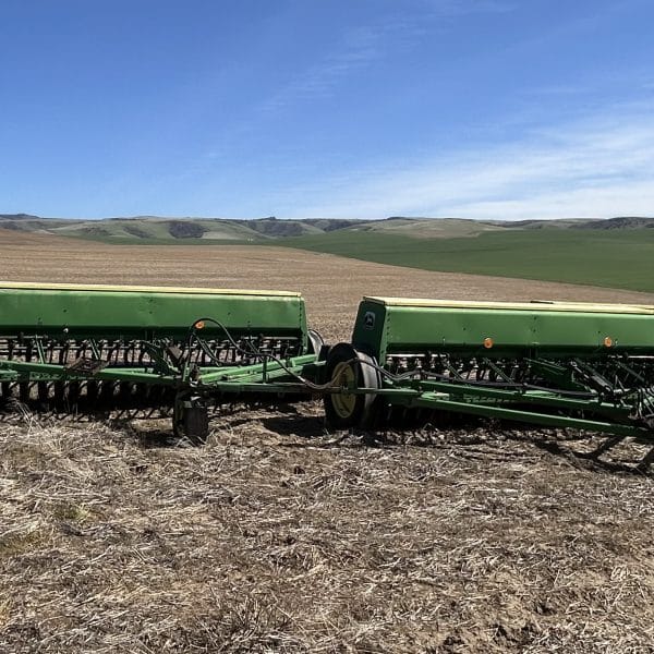 (3) JD 8200 Model B drills