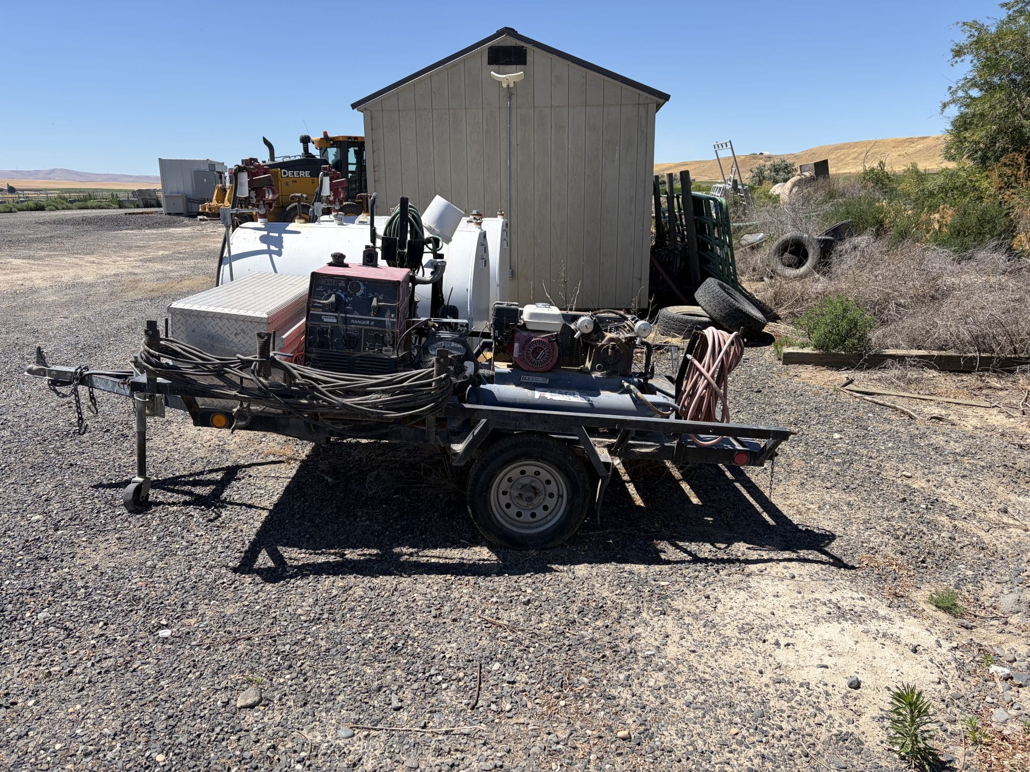 Welder/service trailer